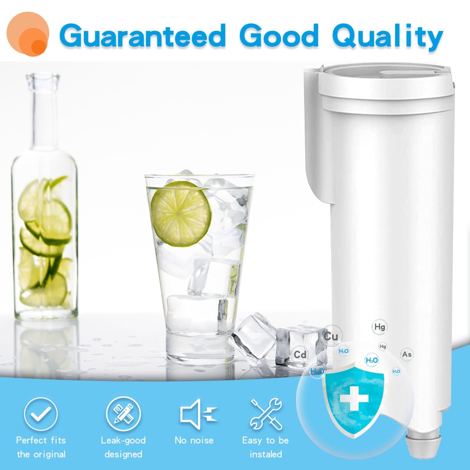 GE Profile Opal Replacement Water Filter Opal Nugget Ice Maker ‎P4INKFILTR-4PACK