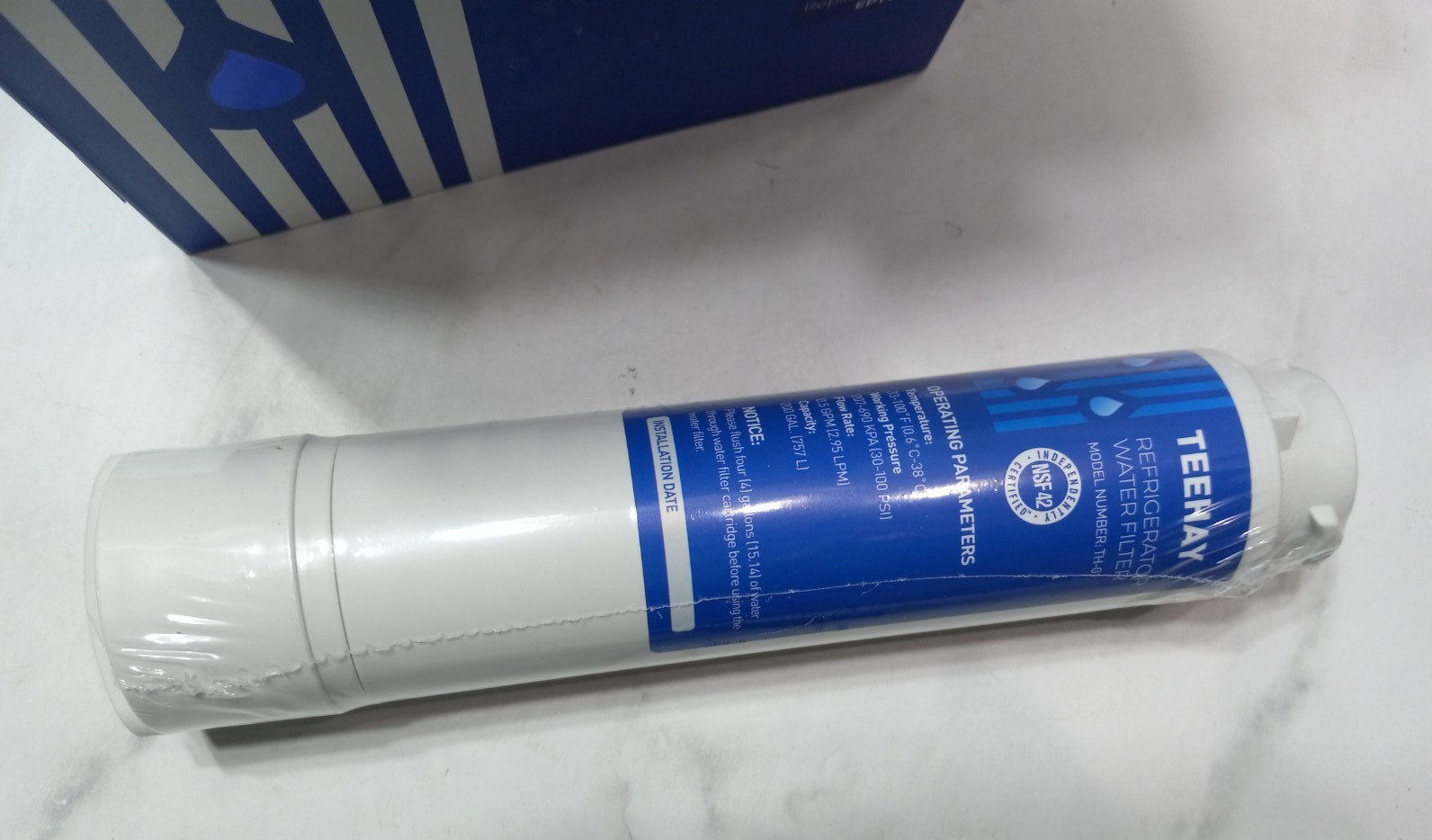(3) Teehay TH-01 Refrigerator Water Filter Replacement For EPTWFU01 Brand New