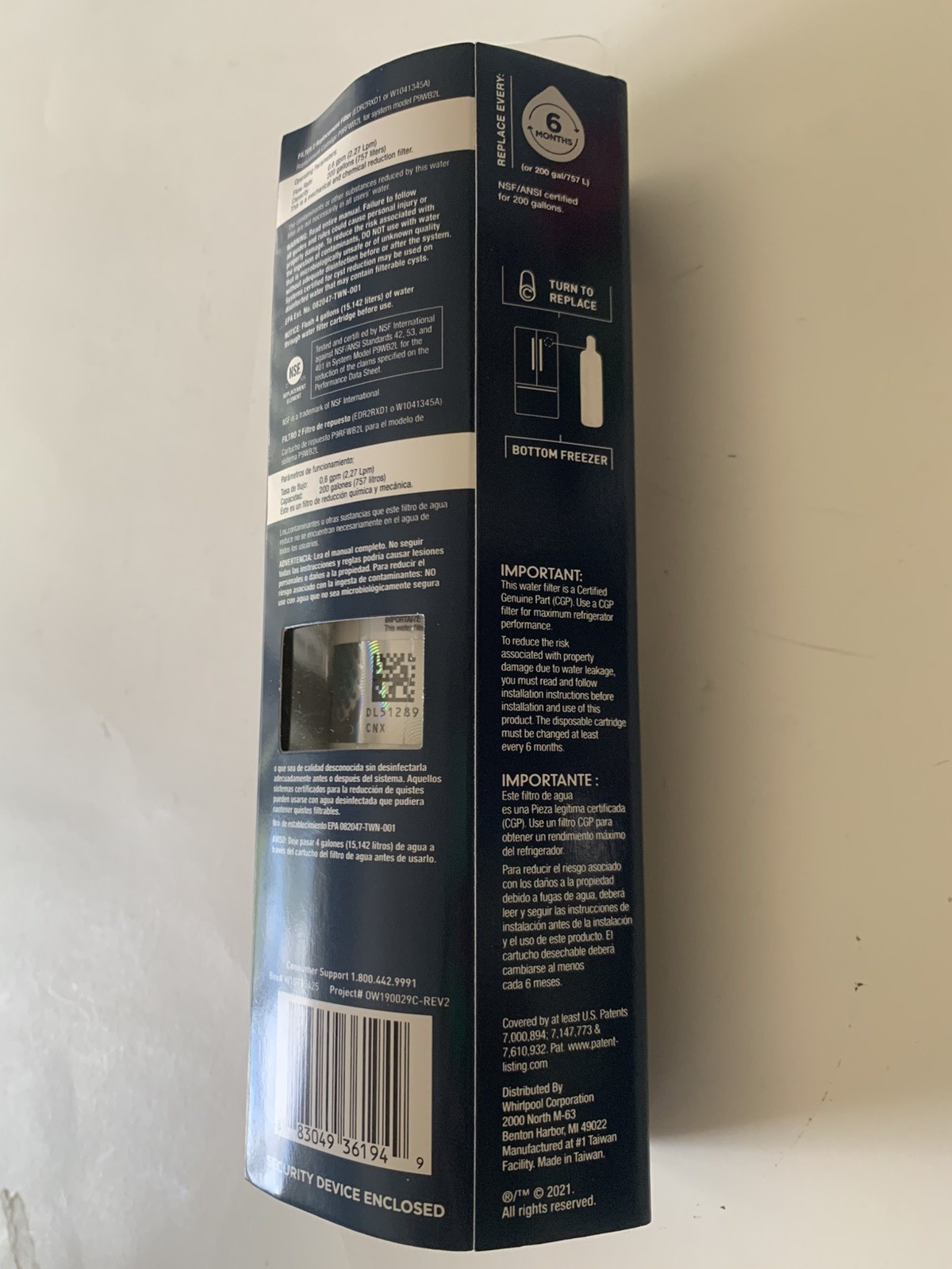 Everydrop Filter 2 Ice & Water Refrigerator Filter