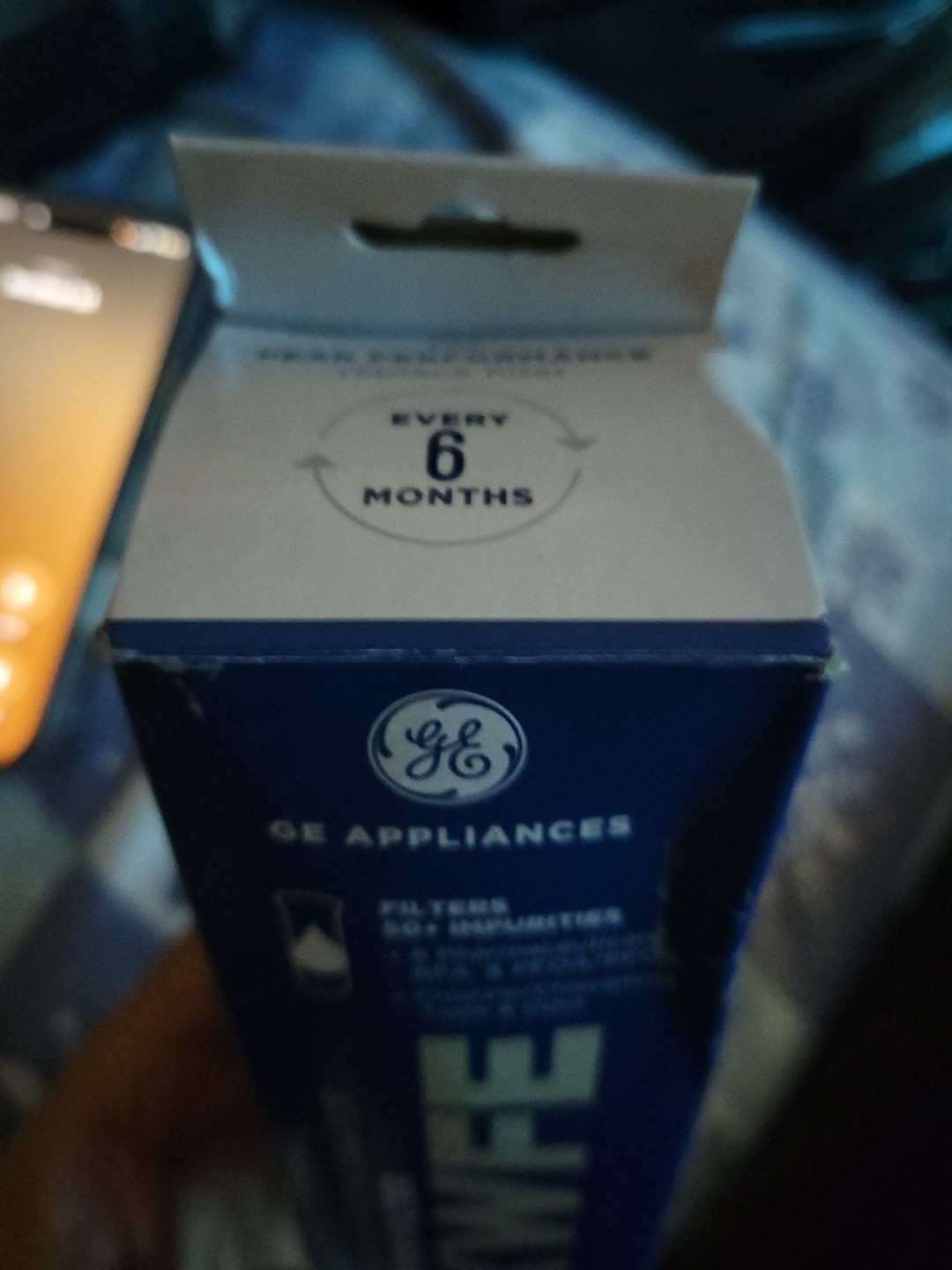 Genuine GE XWFE Refrigerator Water Filter – White OEM original No Chip
