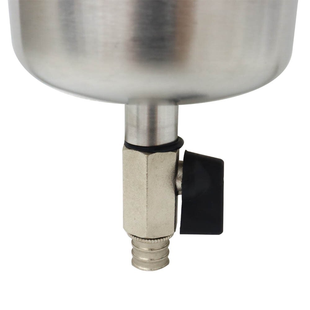 17″ Water Filter Housing 40um Screen +Water Pressure Gauge 1″ NPT 8 Ton/h 58psi