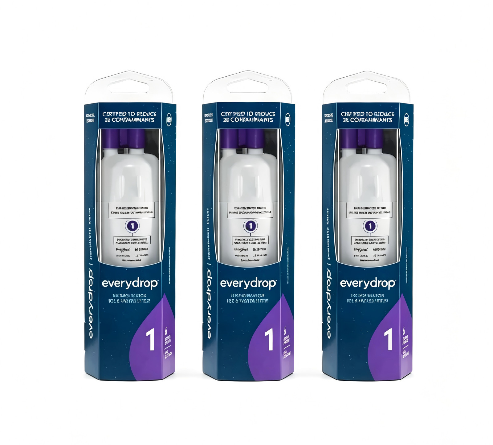 3 Pack W102952370A EDR12RXD1 Filter21 9081 Refrigerator Ice Replacement|IN Stock