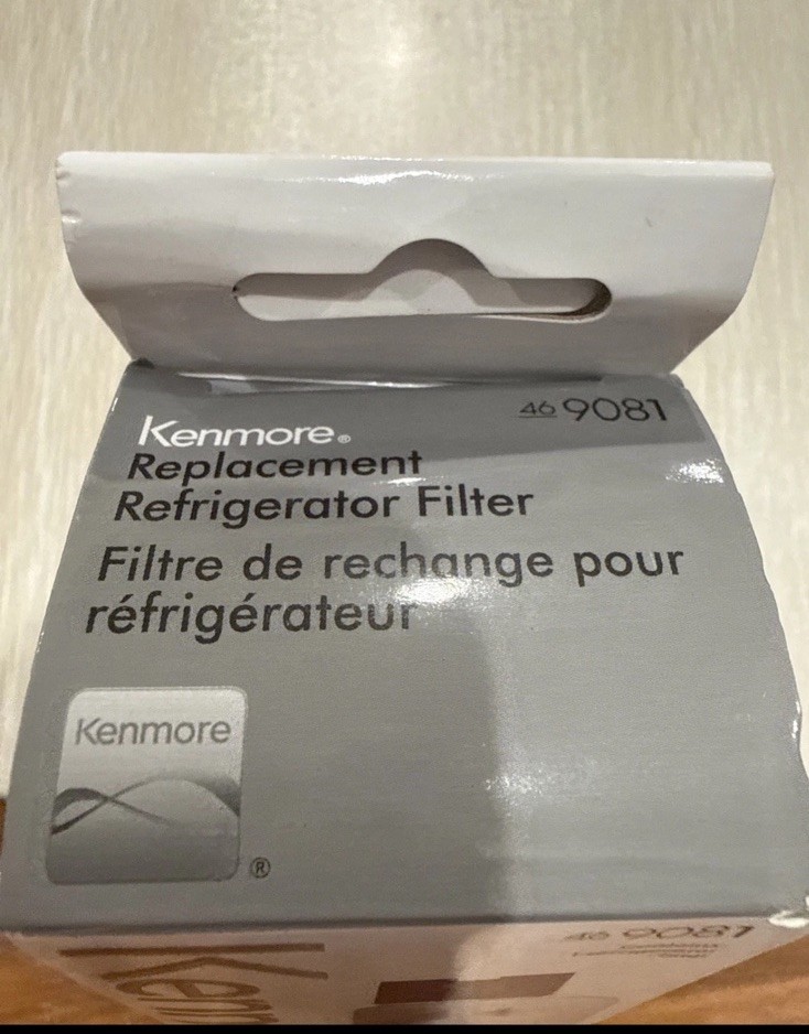 Kenmore 9081 Replacement Refrigerator Water Filter 46-9081, – White NEW
