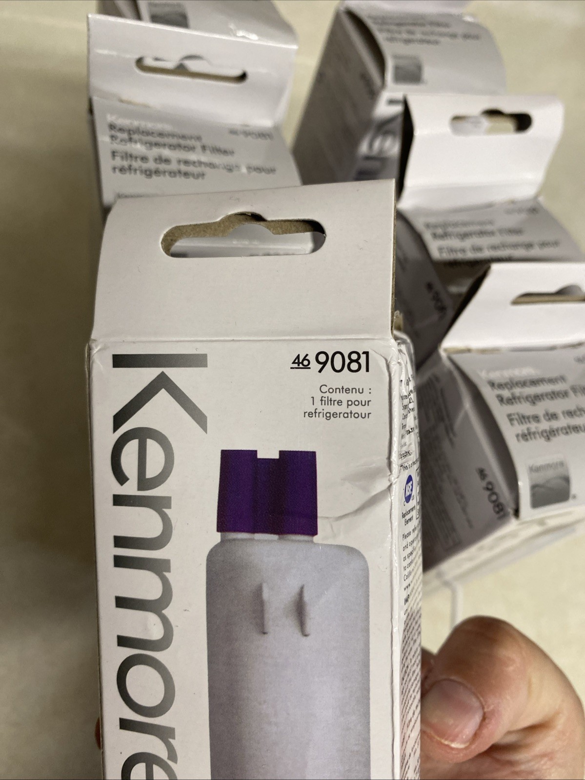 6 Pack Kenmore 9081 Replacement Refrigerator Water Filter 46-9081 – NEW