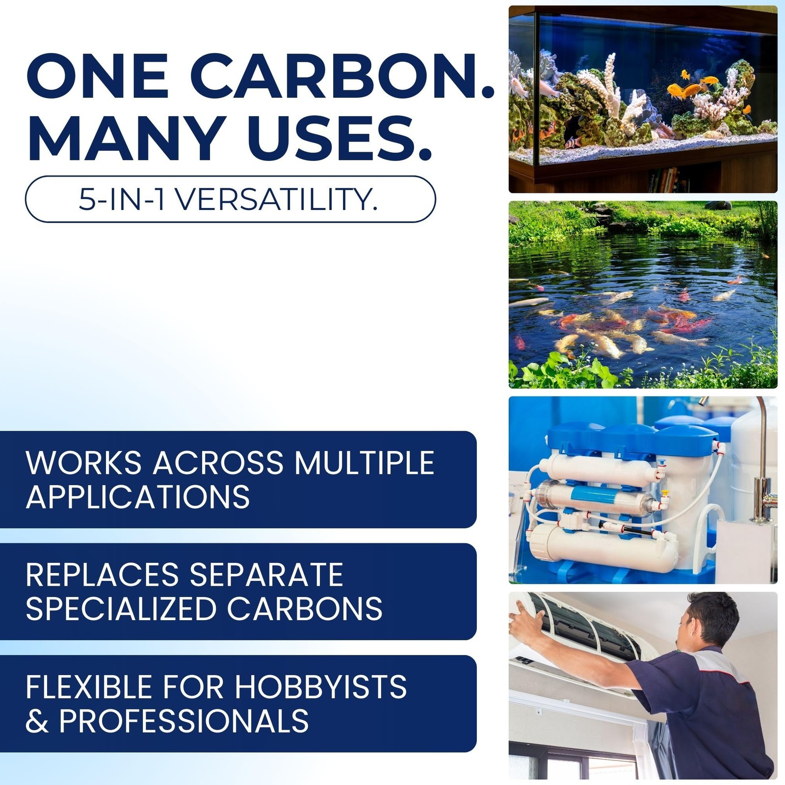 IPW Industries Bulk Activated Carbon – 4×8 Mesh Coconut Shell Granular Activated