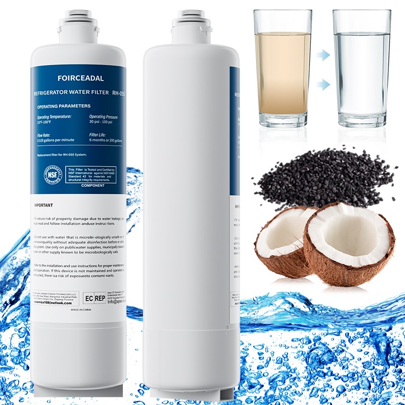 2Pieces BORPLFTR50 Replacement for Bosch Ultra Clarity Pro WFC100MF Water Filter