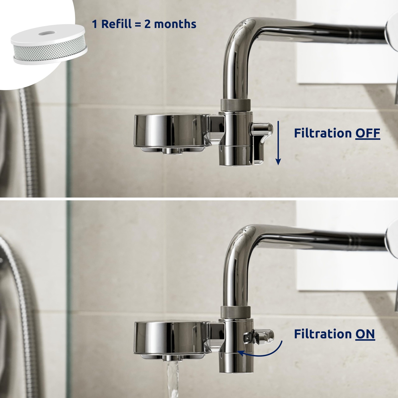 Tappwater EcoPro Compact – Smallest Tap Water Filter Available, Filters 100+ …