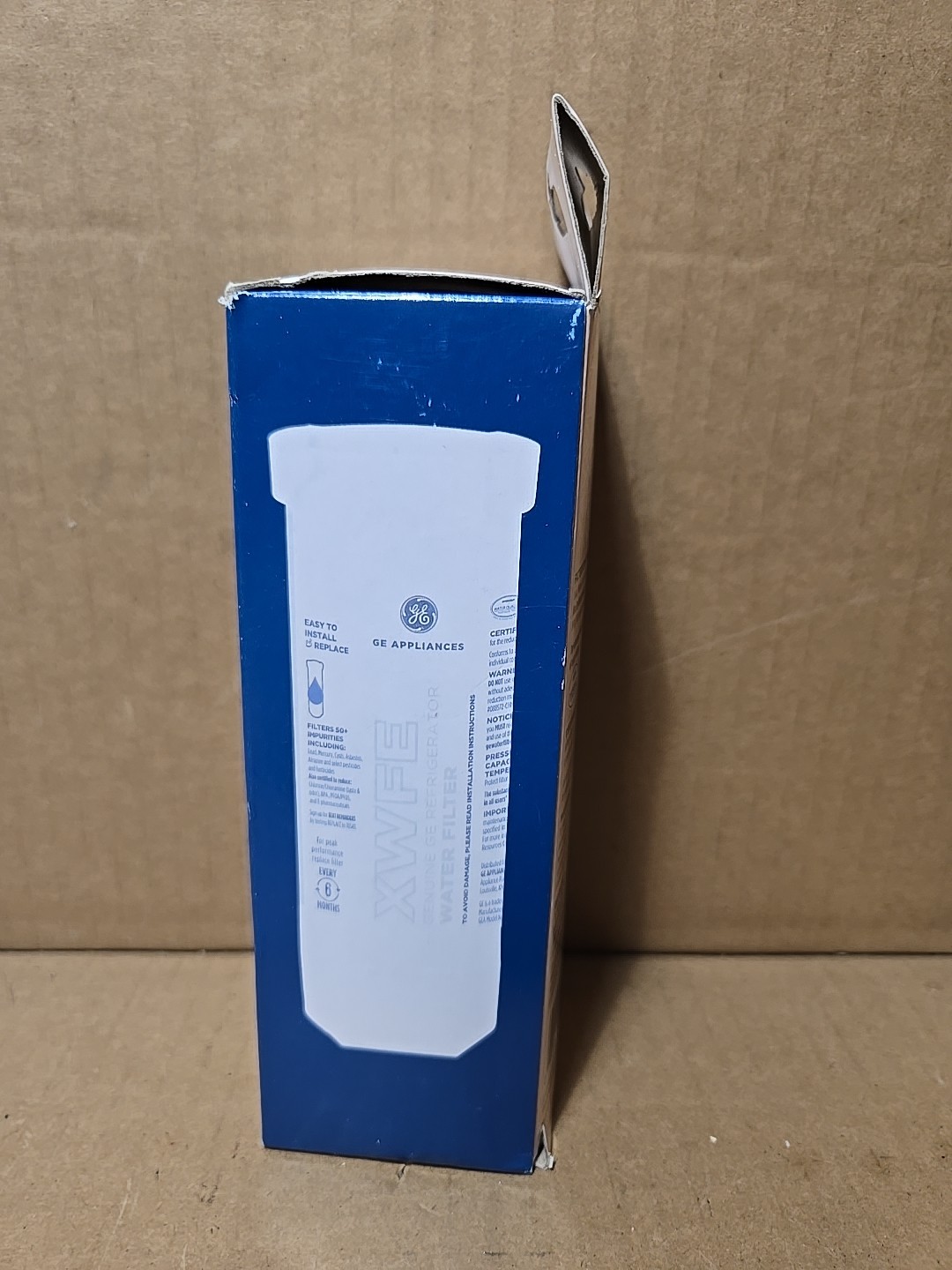 Genuine GE XWFE Refrigerator Replacement Water Filter White New Sealed NO CHIP!!