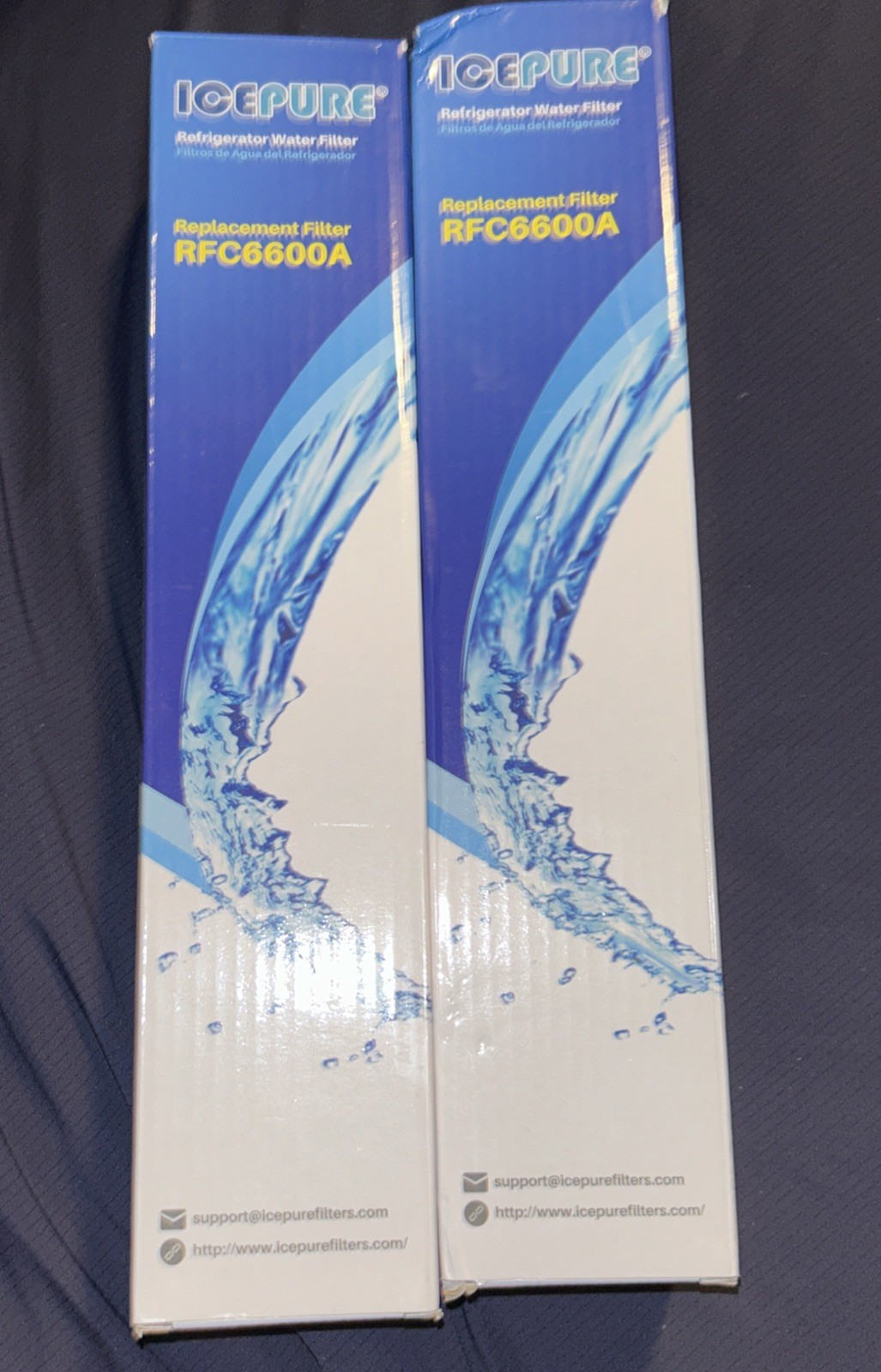 Icepure RWF1000A Refrigerator Water Filter Compatible with LG LT600P,…