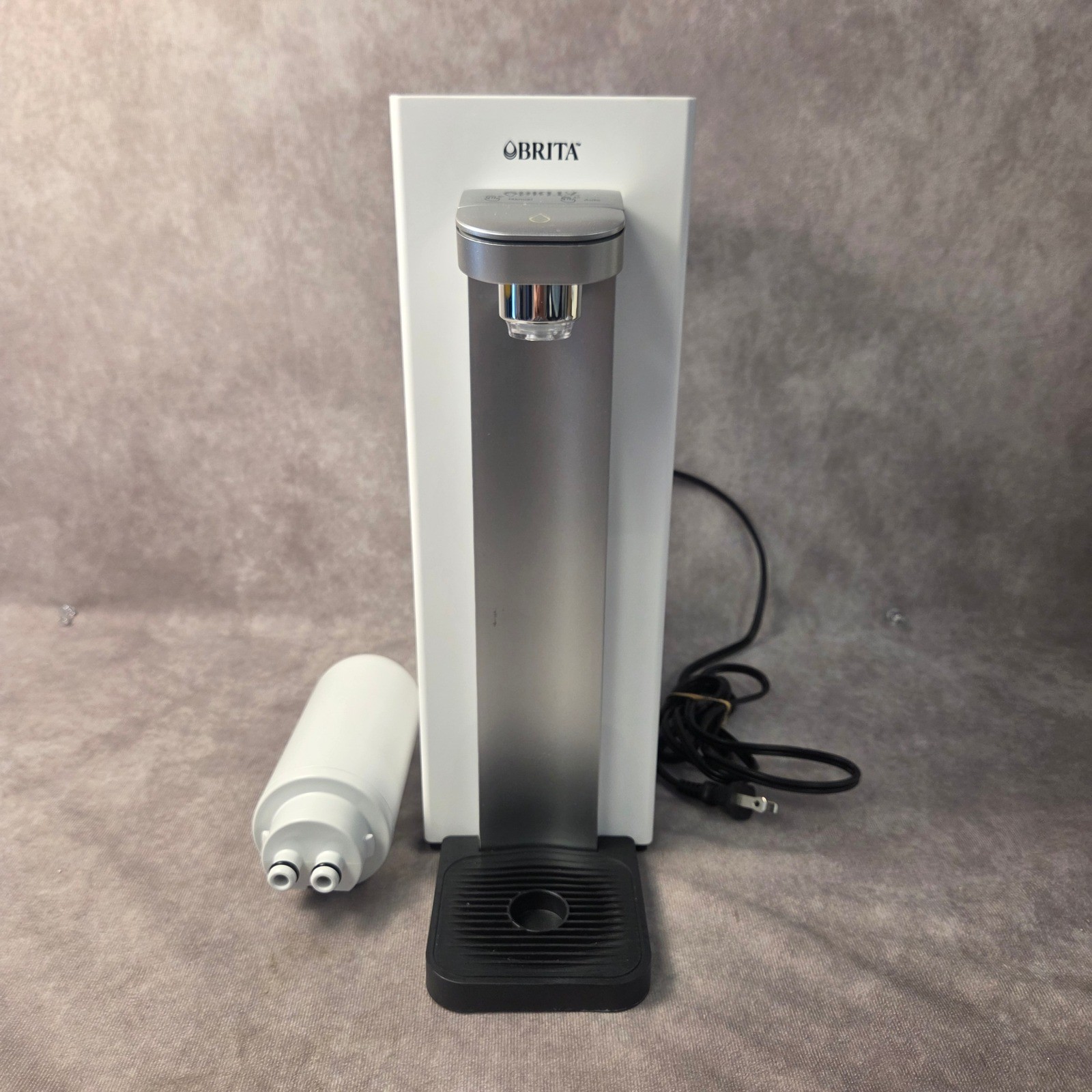 Brita Hub Instant Countertop Water Filtration System White 87344 Electric 9 Cup