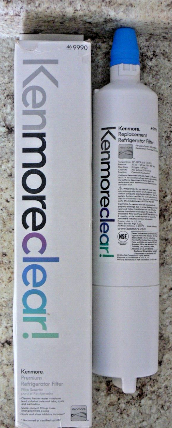 NIOB Kenmore 469990 Refrigerator Water Filter 5231JA2006 LG LT600P Replacement