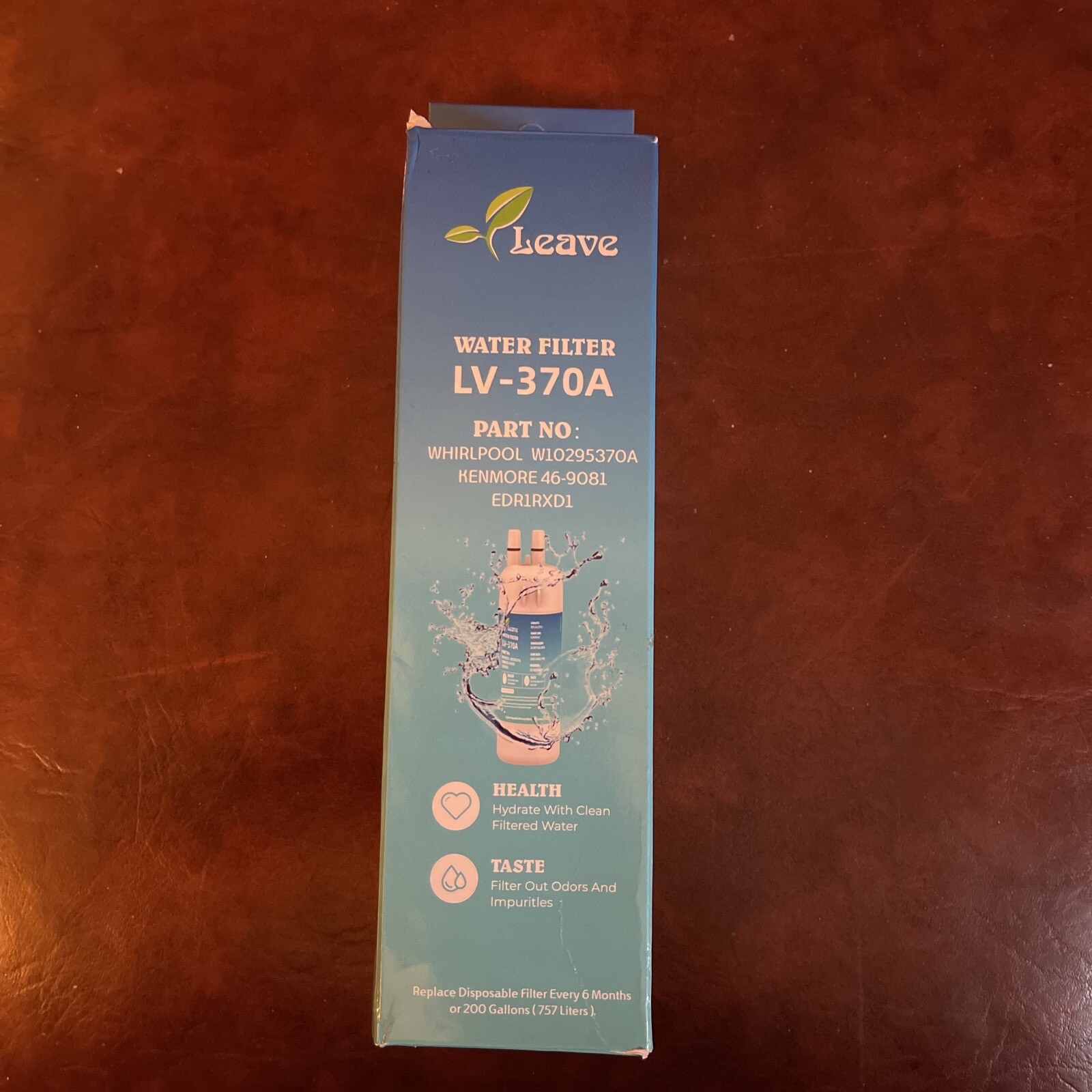 Leave Water Filter 1 LV-370A For Kenmore 46-9081 NEW Sealed FREE SHIP