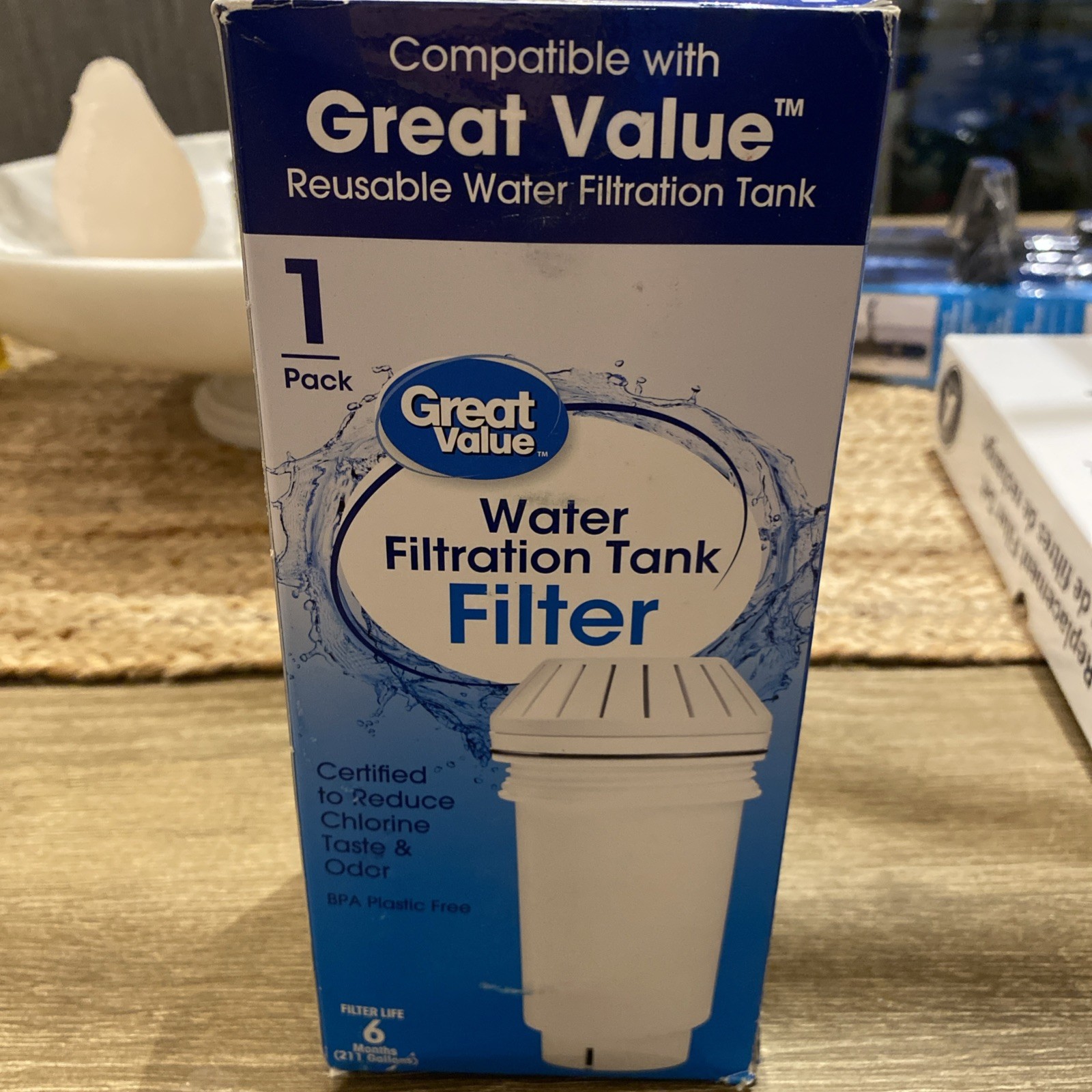 Great Value Water Filtration Tank Replacement Filter