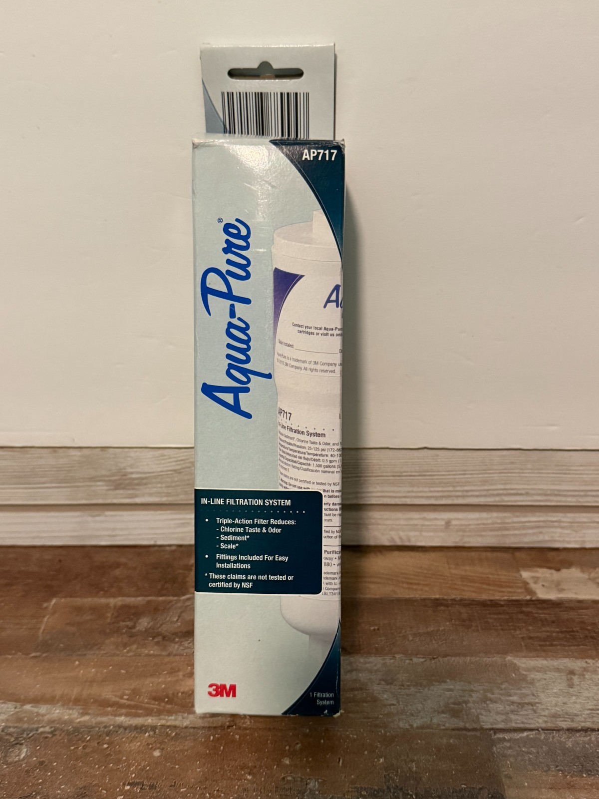 Aqua-Pure AP717 In-Line Water Filter, Chlorine, Sediment Removal, 1,500 gal