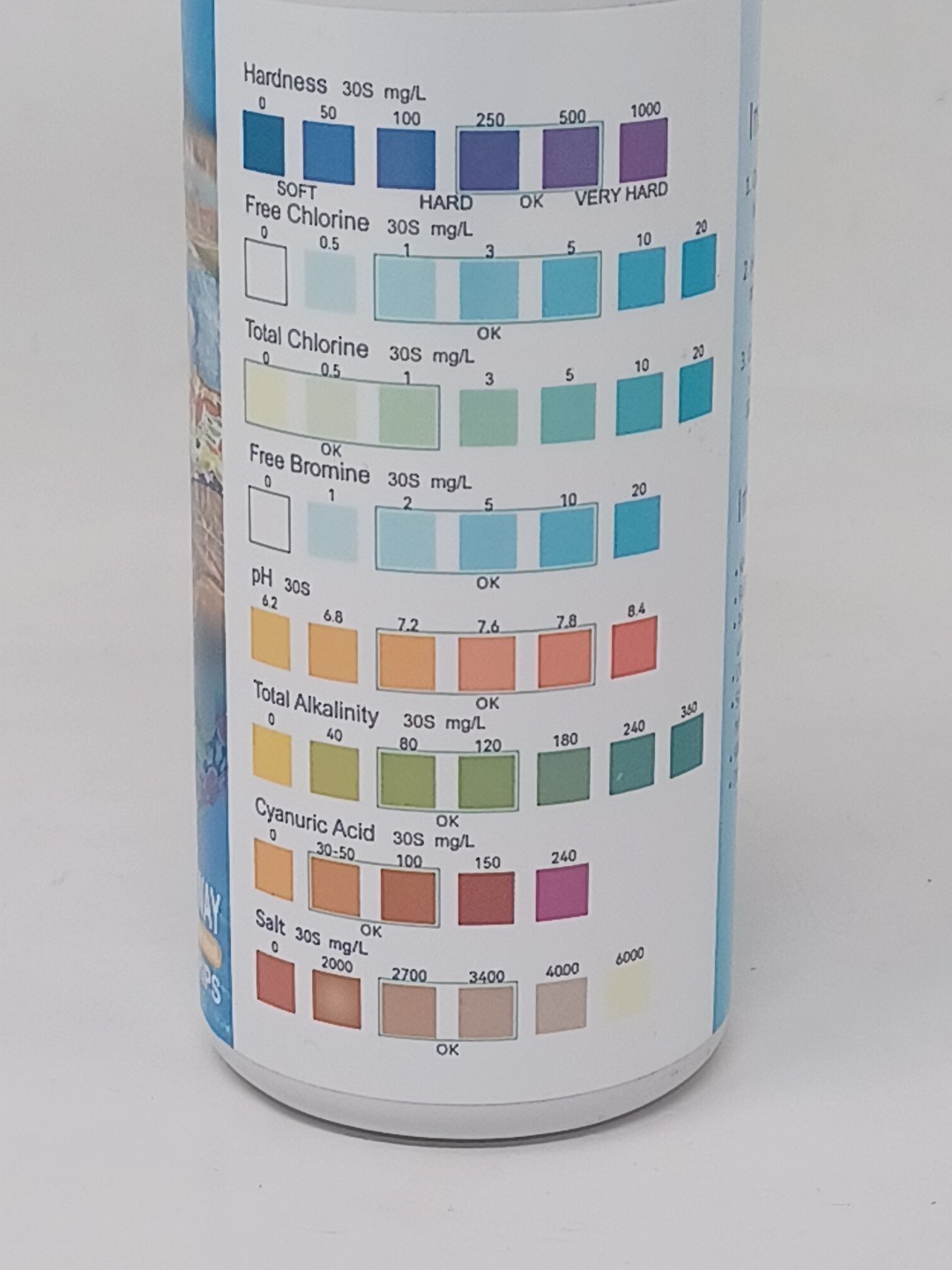 1 Newpol 8-in-1 Pool Test Strips, 100 Strips Water Testing for Swimming Pool