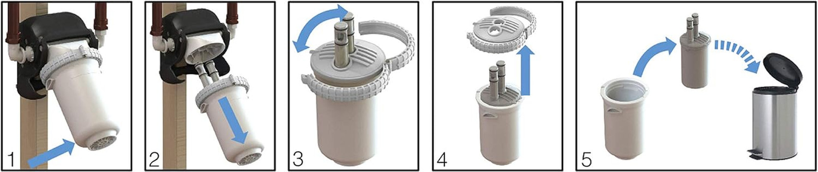 EPWHEF Whole Home Water Filter Replacement – 30 Micron Efficiency