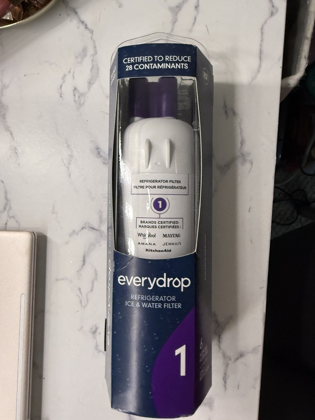 EveryDrop #1 Refrigerator Ice and Water Filter ΕDR1RXD1 New SEALED