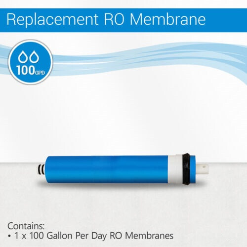 100 GPD Reverse Osmosis Max Water Filter System Membrane Size 2012