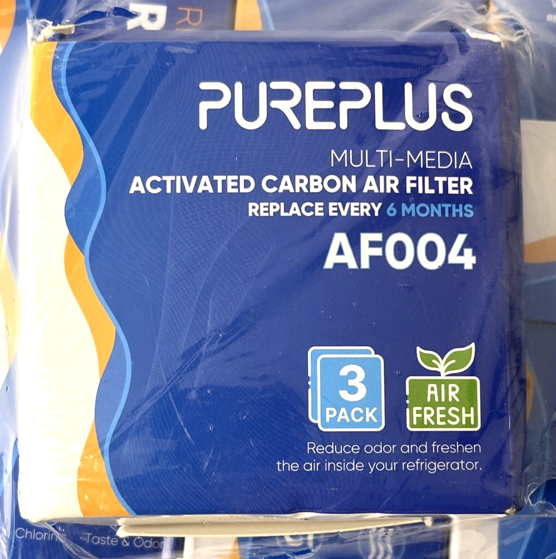 3-pk Pureplus Refrigerator Water Filter RWF4700AC +AF004 Bundle
