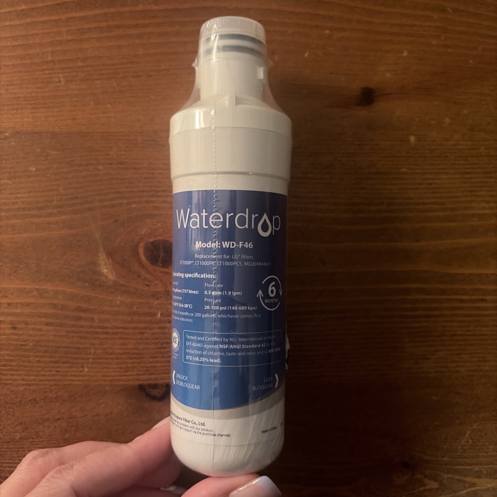Waterdrop WD-F46 New, Sealed