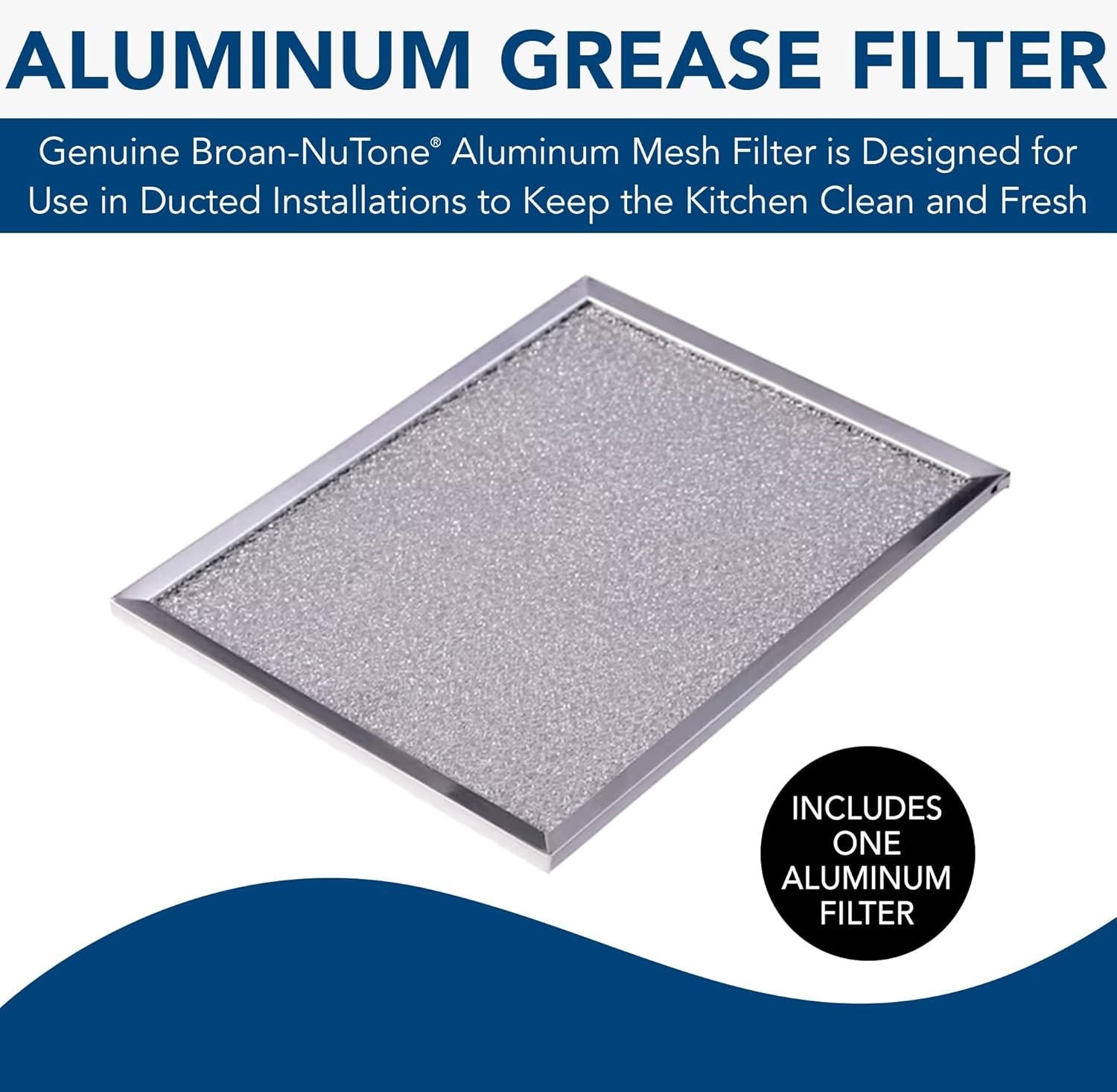 Replacement Aluminum Filter 8.75 x 10.5 for Various Hood Models 11000 to 46000