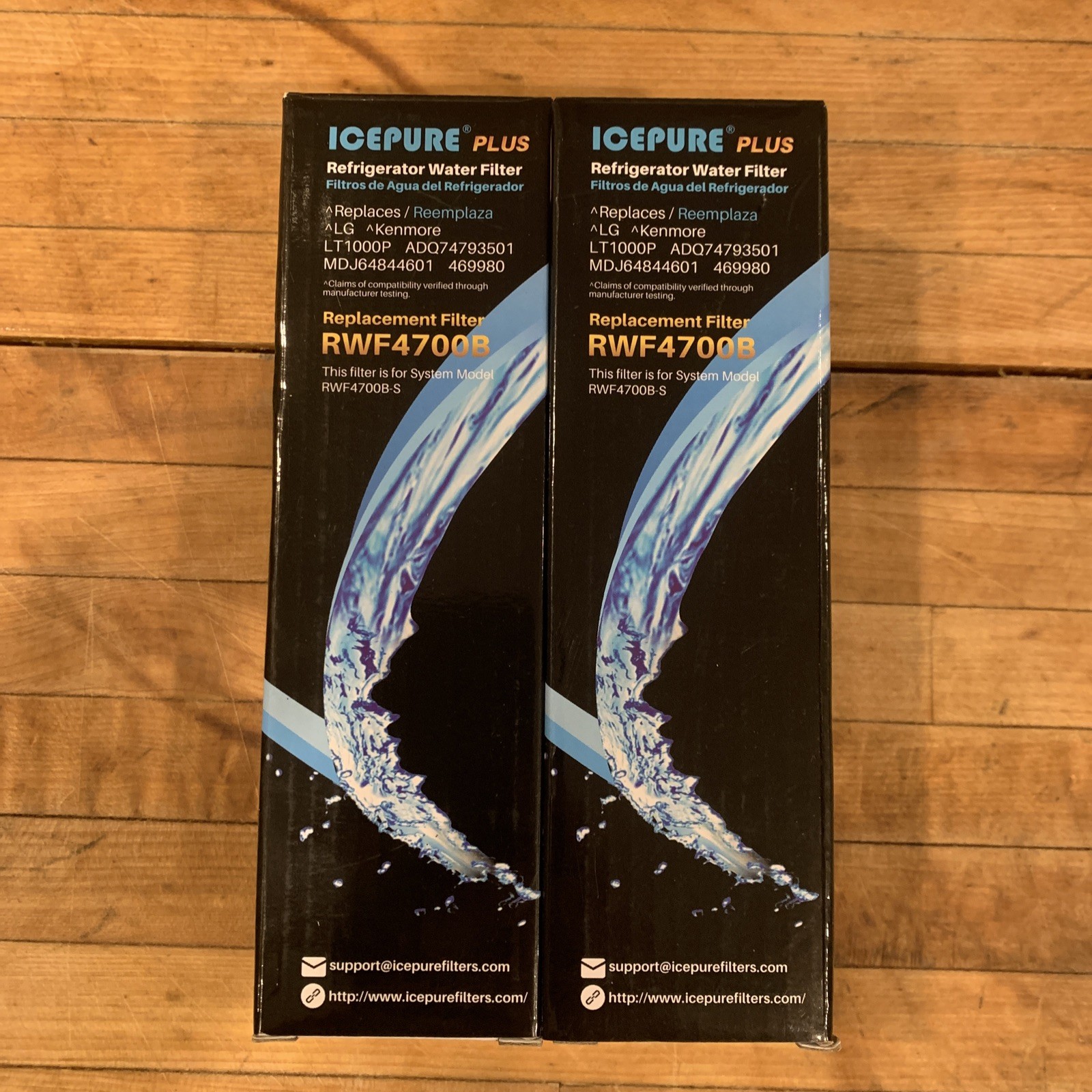 Icepure RWF4700B-S Refrigerator Water Filter Lot of 2 New in Box – ice machine