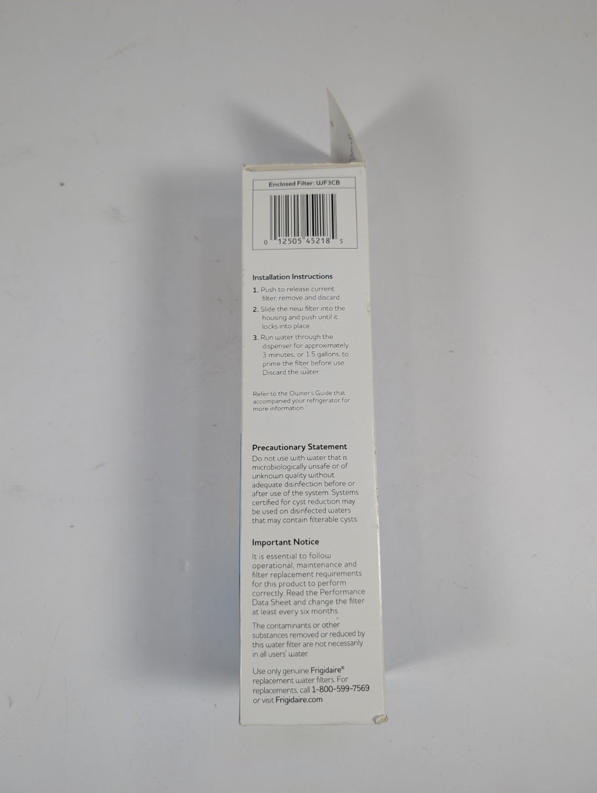 Genuine OEM Frigidaire WF3CB PureSource 3 Water & Ice Refrigerator Filter NEW