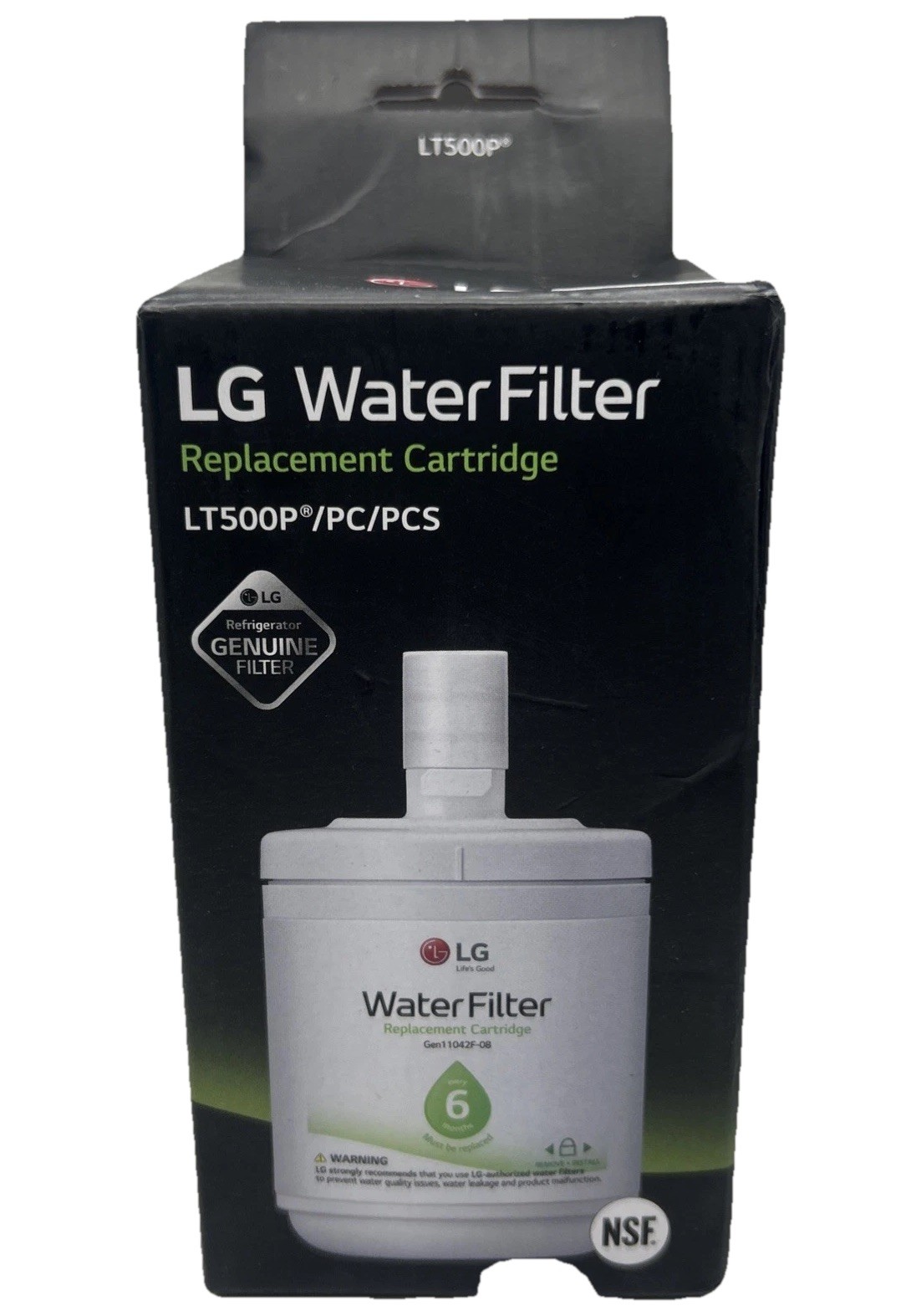 LG LT500P 6 Month 500 Gallon Capacity Replacement Refrigerator Water Filter