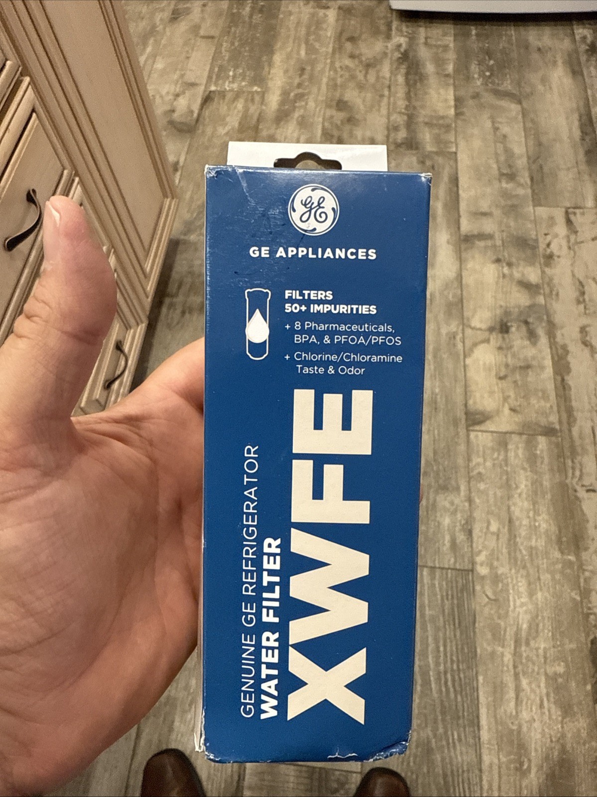 GE XWFE Refrigerator Filters Sealed NEW NO CHIP