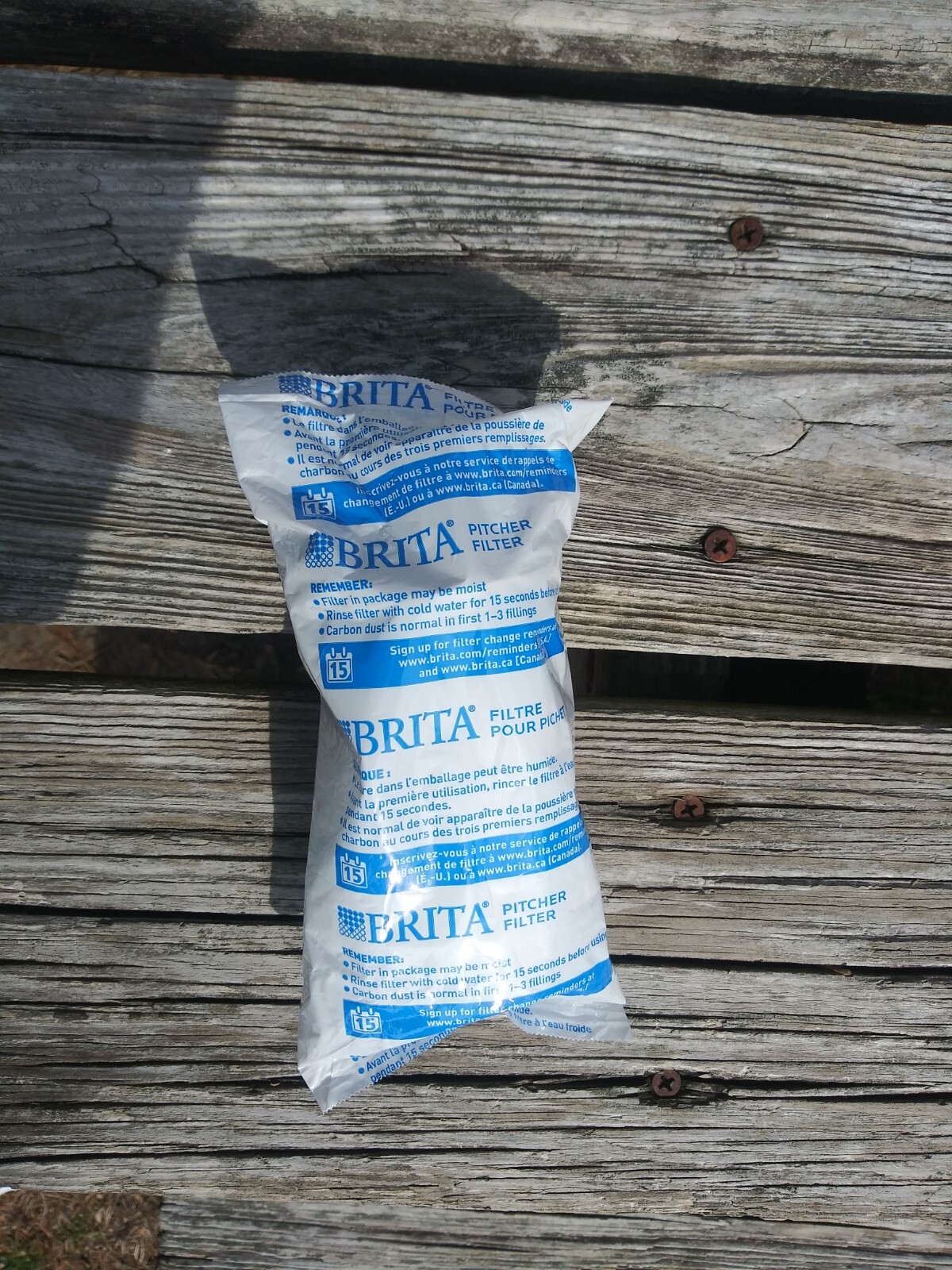 2 Brita Water Filter Pitcher Advanced Replacement Filters 2 Count Pack no box