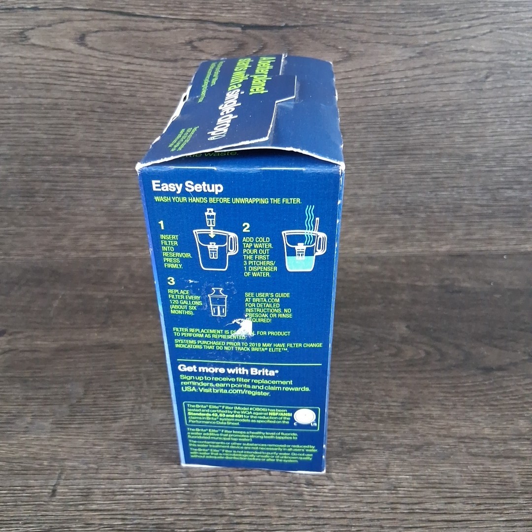 Brita Longlast Replacement Filters for Pitchers Dispensers – 2 Count