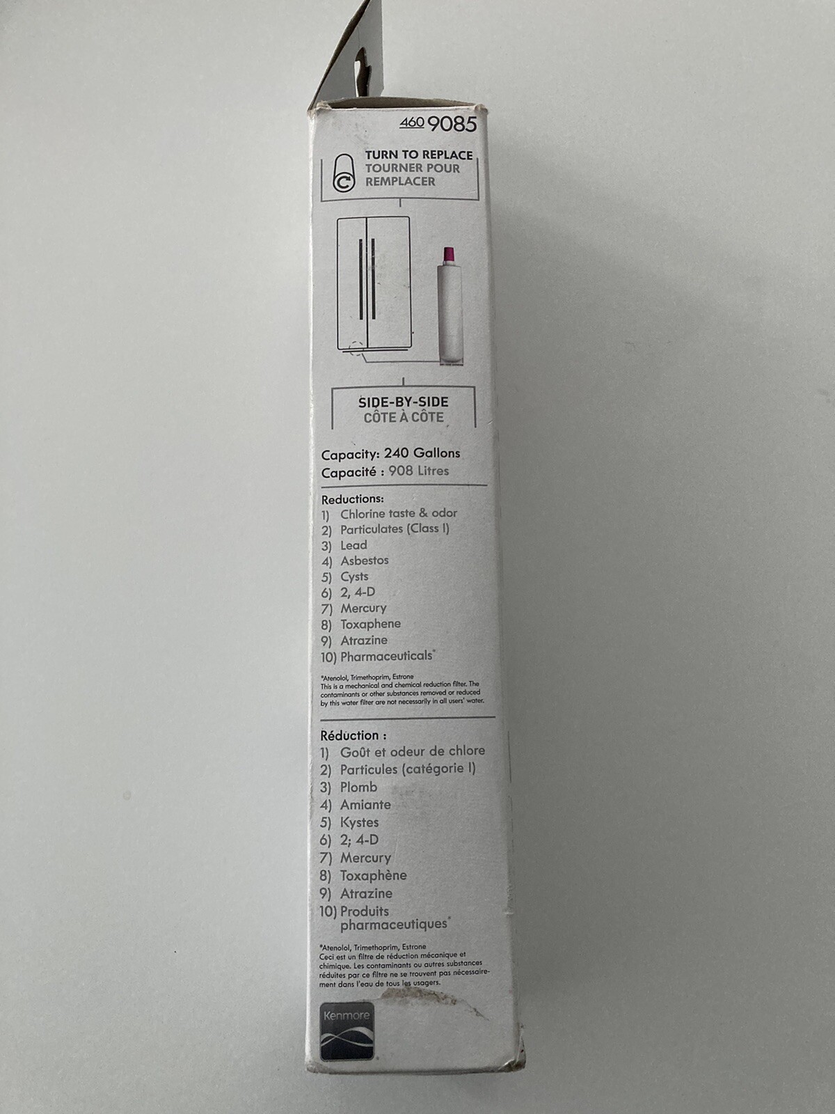 Kenmore 9085 Replacement Refrigerator Water Filter (469085)