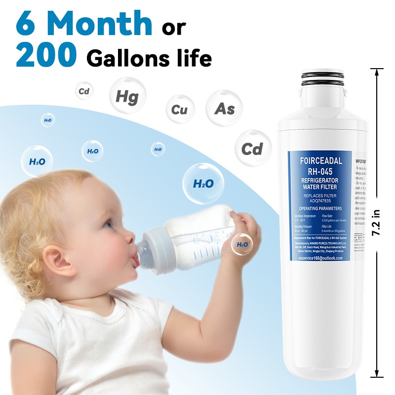 1/2/4Pack Replace Refrigerator Water & Ice Filter for LG LT1000P ADQ747935 new