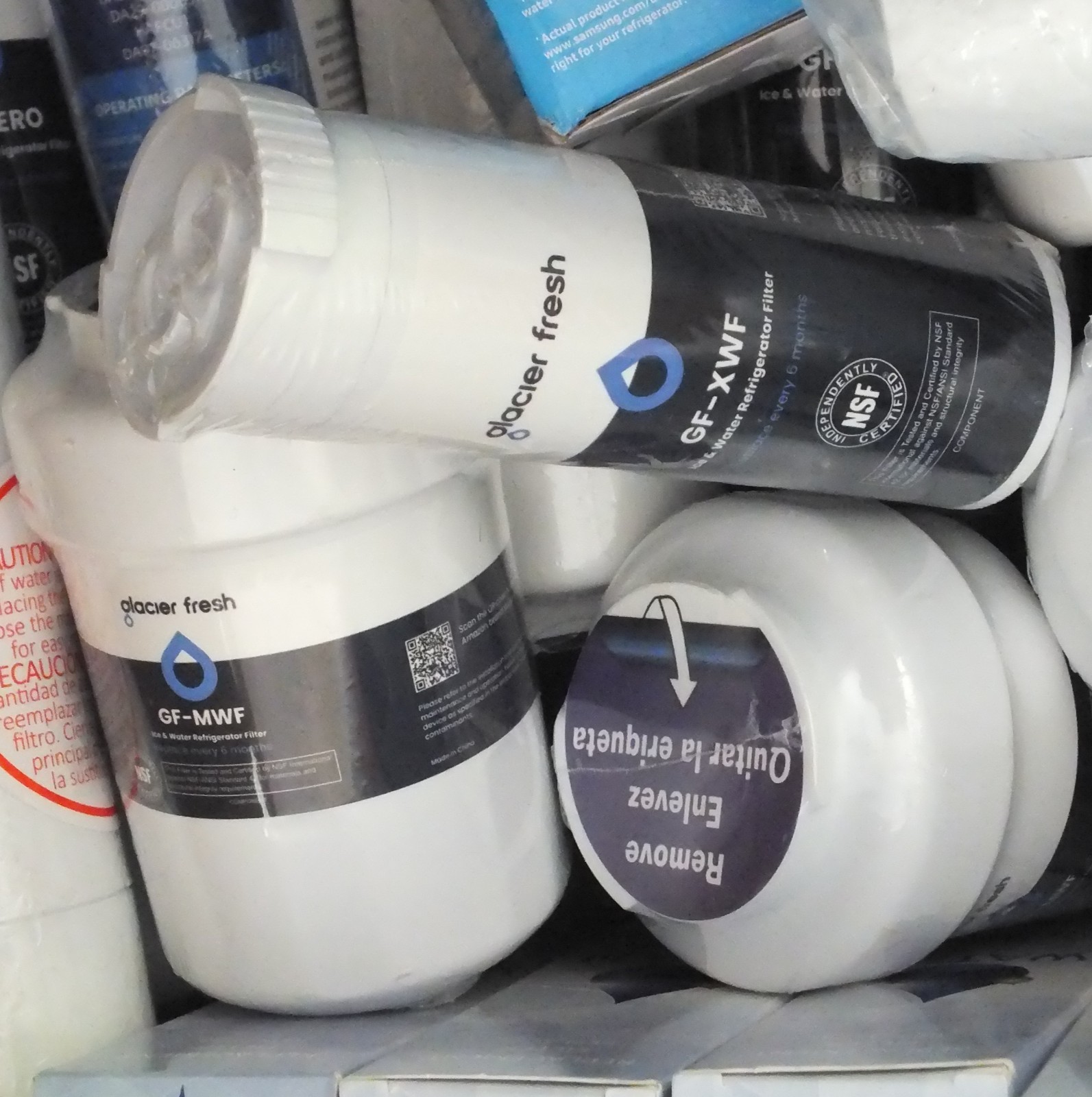 Glacier Fresh Water Filters for Refrigerator, Multiple Sizes, Select Your Model