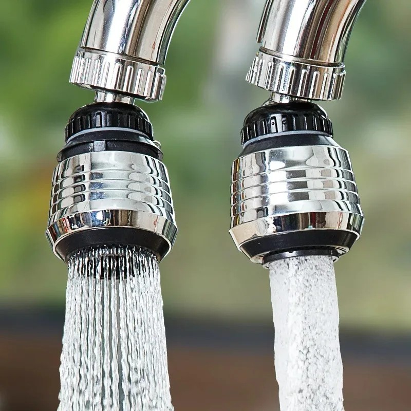 360° Rotating Kitchen Faucet Pressurized Anti-Splash Extended Filter Foam