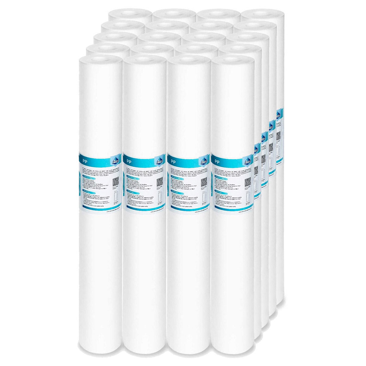 1-20 Pack 20″x2.5″ 1/5/10/20 Micron Sediment Whole House Water Filter Cartridges