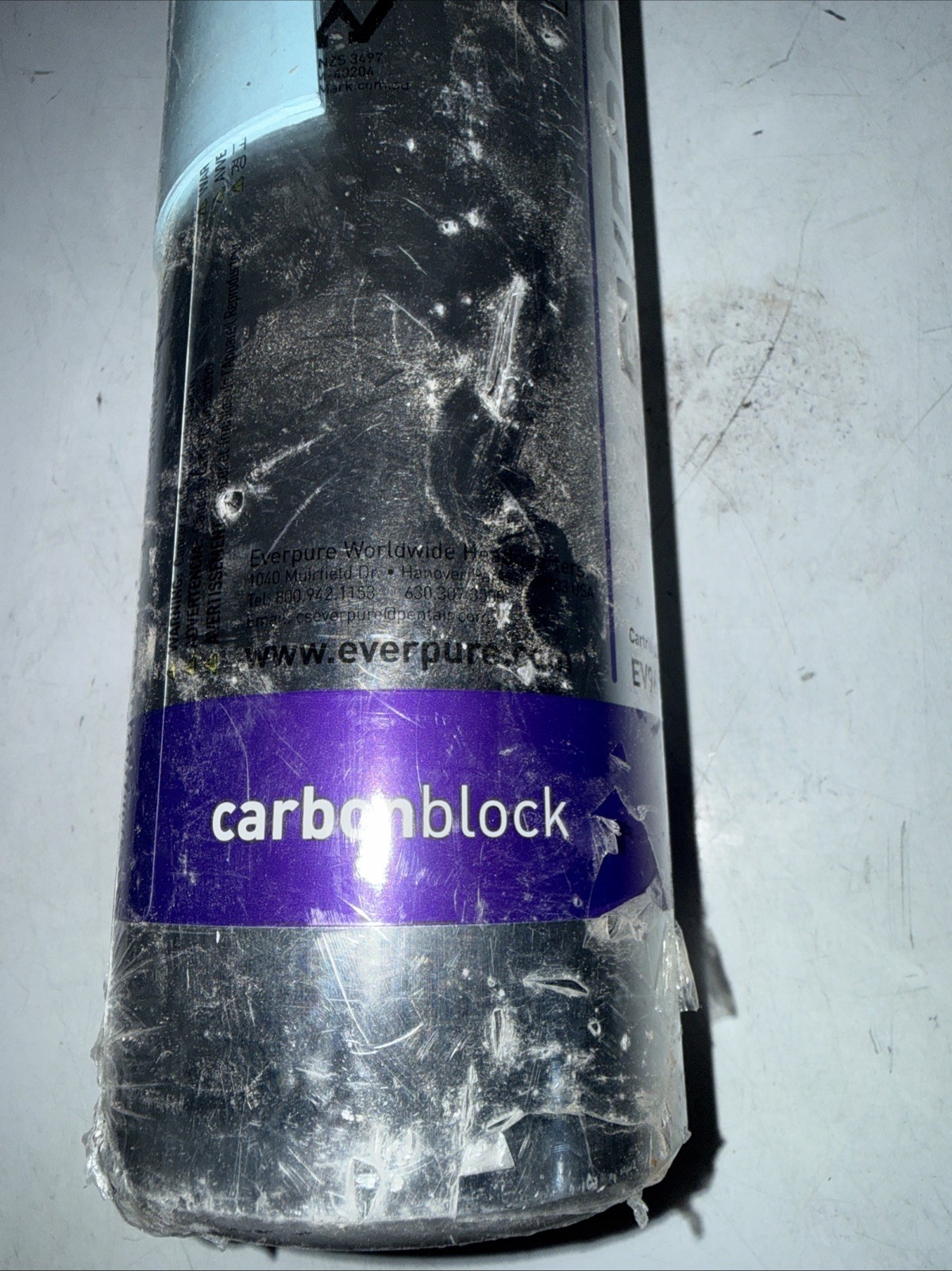 Pentair Everpure 4CB5 Quick Connect Water Filter Cartridge 0.5 Micron EV9617-11