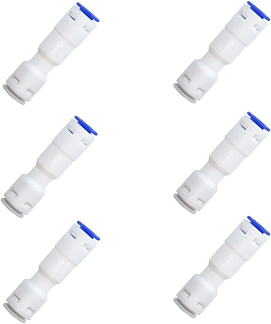 1/4″ Push to Connect One Way Check Valve for Reverse Osmosis Water Filter,Nsf Ce