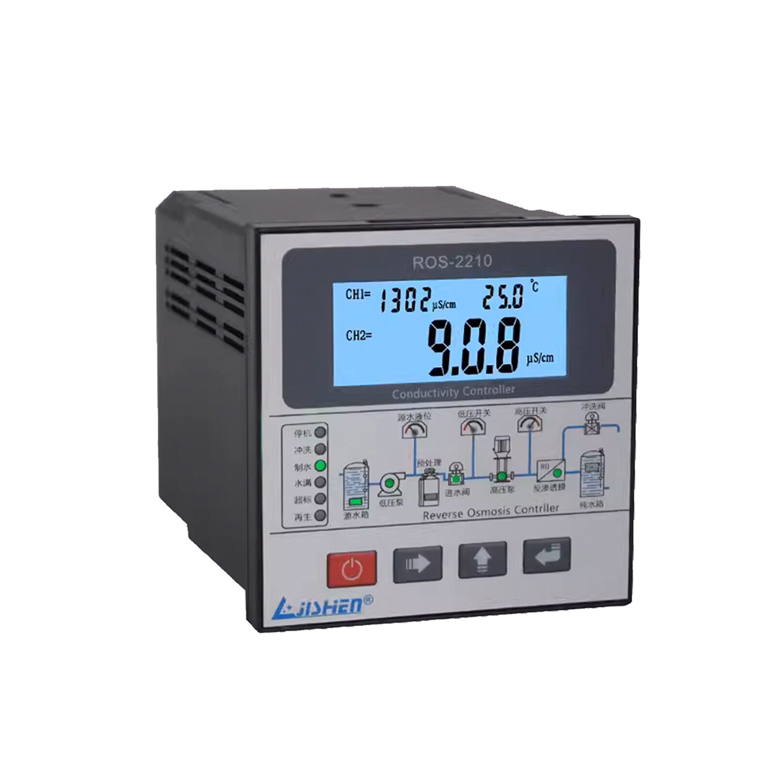LCD Reverse Osmosis System RO Controller TDS Conductivity RO Control