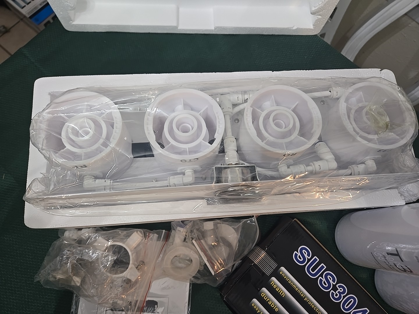 WP2-400 GPD 8 Stage Reverse Osmosis Alkaline pH+ Water Filter System Purifier