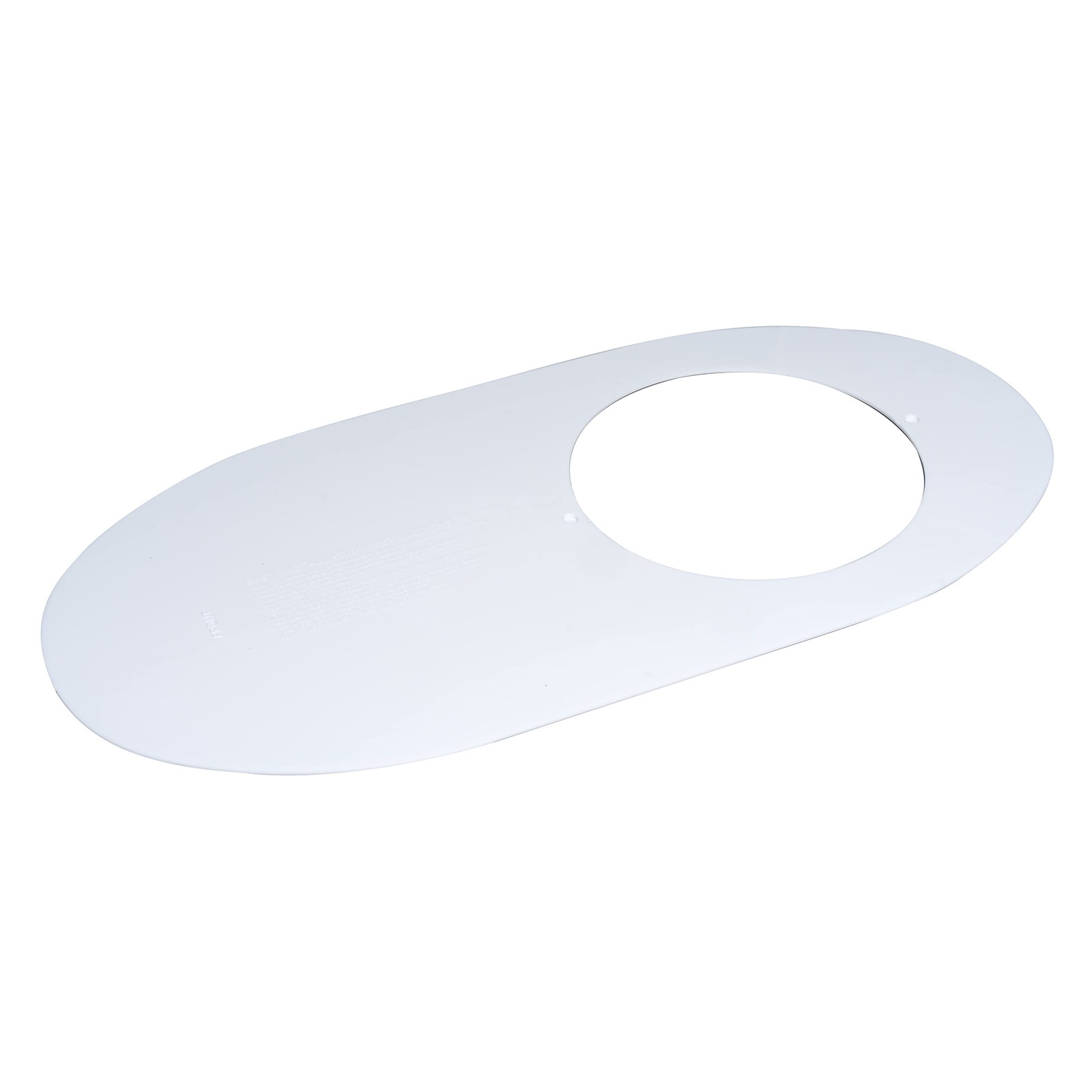 1 PCS 31259 Round Nose Toilet Base Plate White Bathroom Replacement Fixture