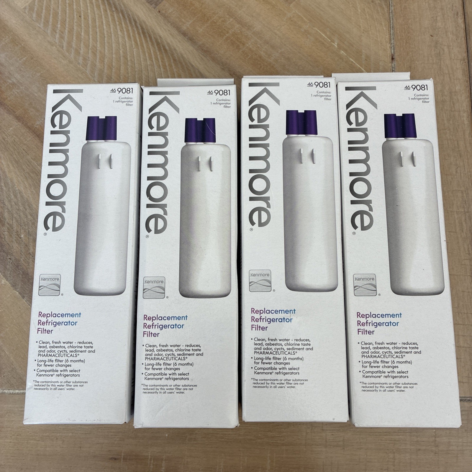 Kenmore 469081 Refrigerator Water Filter 4 pack 9081