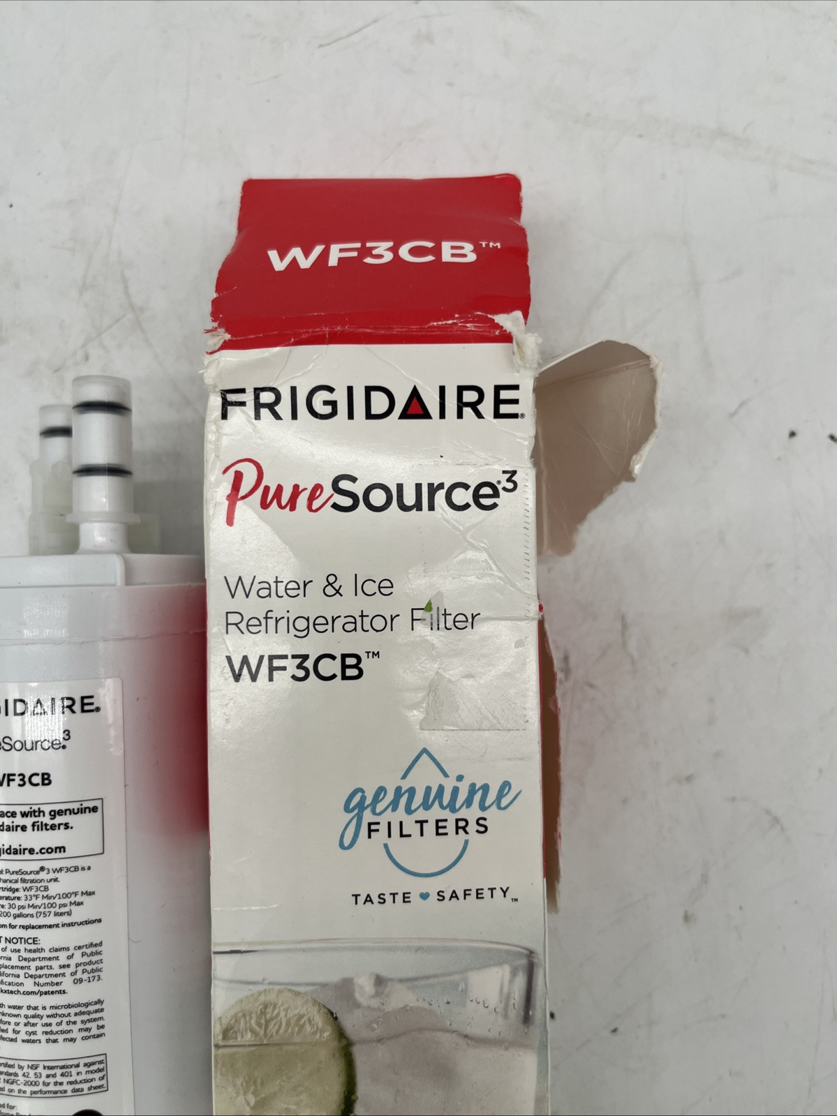 Frigidaire WF3CB Puresource3 Refrigerator Water Filter – White – (Pack of 1)