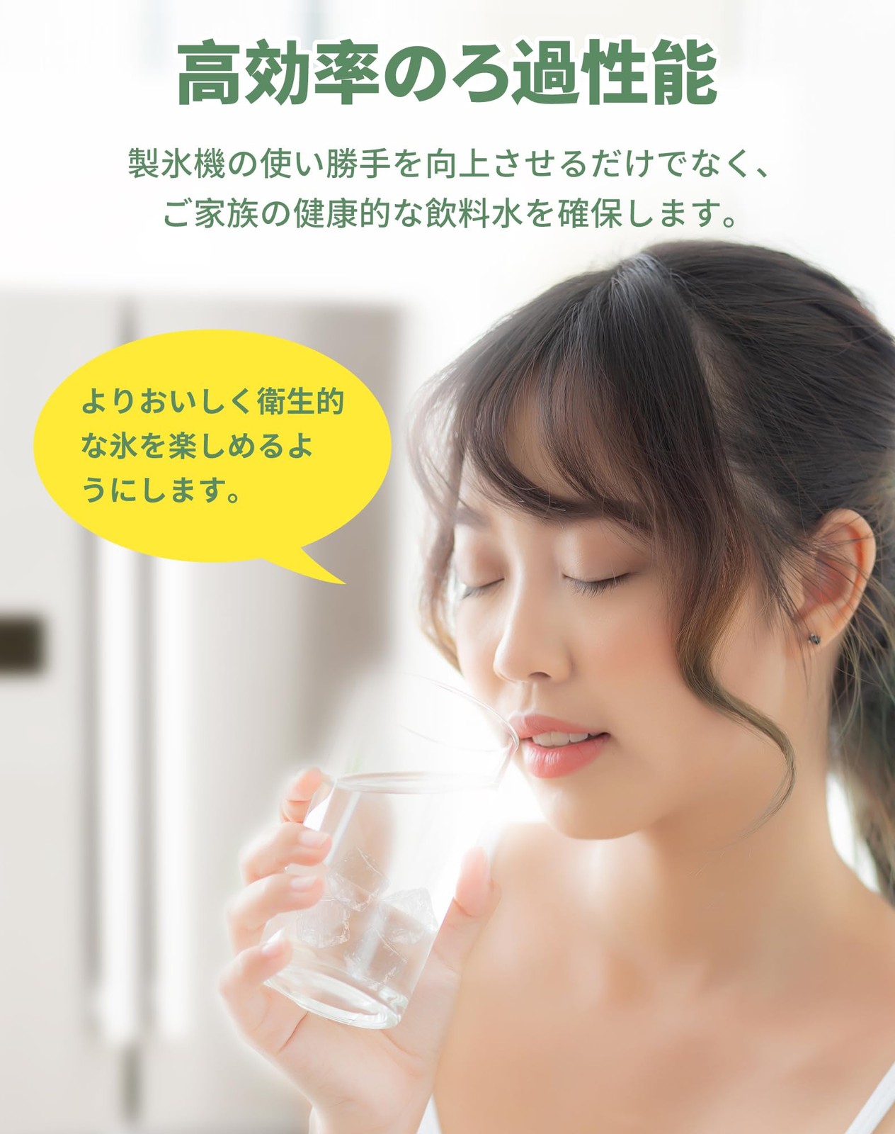 Mitsubishi Electric Ice Maker MRPR-01FT Water Filter Calcium Clean Filter (10 Pi