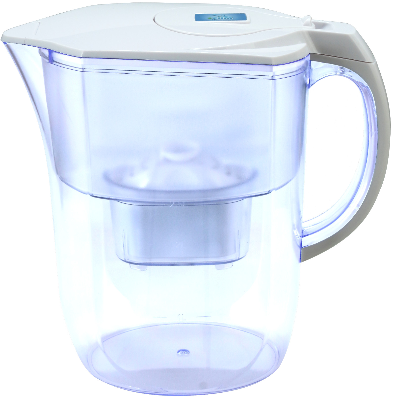 EHM Ultra Premium Alkaline Water Pitcher- 3.8L, Activated Carbon Filter Raise pH