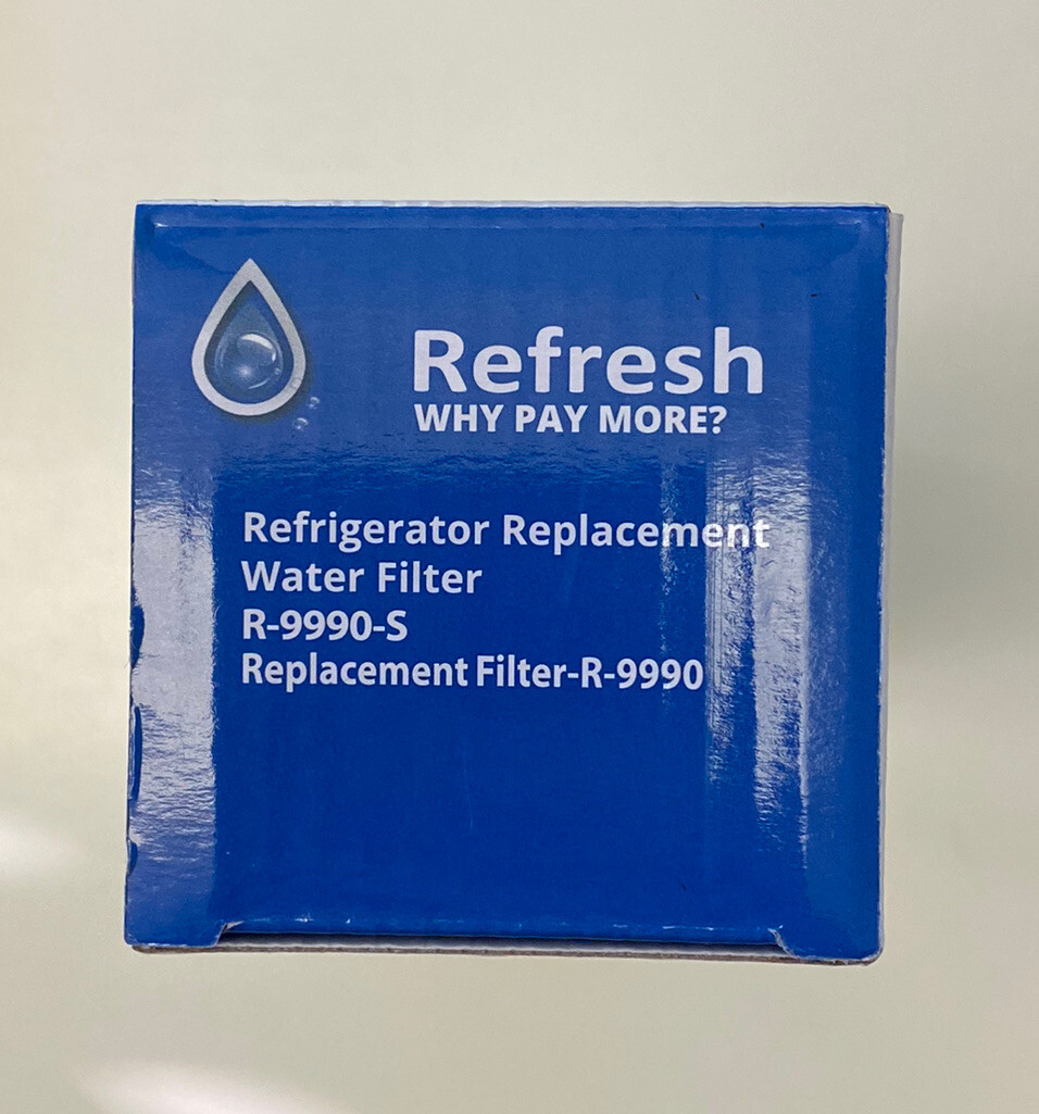 Refresh Premium Refrigerator Water Filter R-9990-S for LG LT600P / Kenmore More