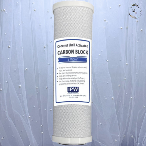 Compatible To WaterPur CCI-10-CLW Activated Carbon Block Filter Universal 10 Inc