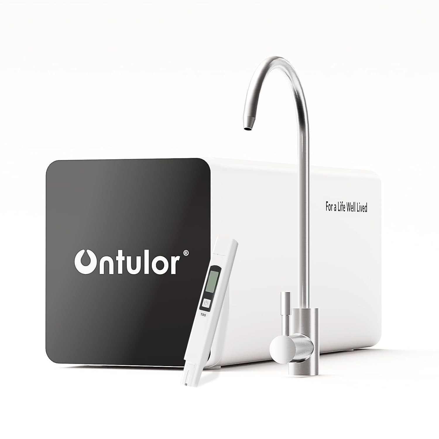 Ontulor Reverse Osmosis System, 6-in-1 Tankless Filter Portable Water Purifier