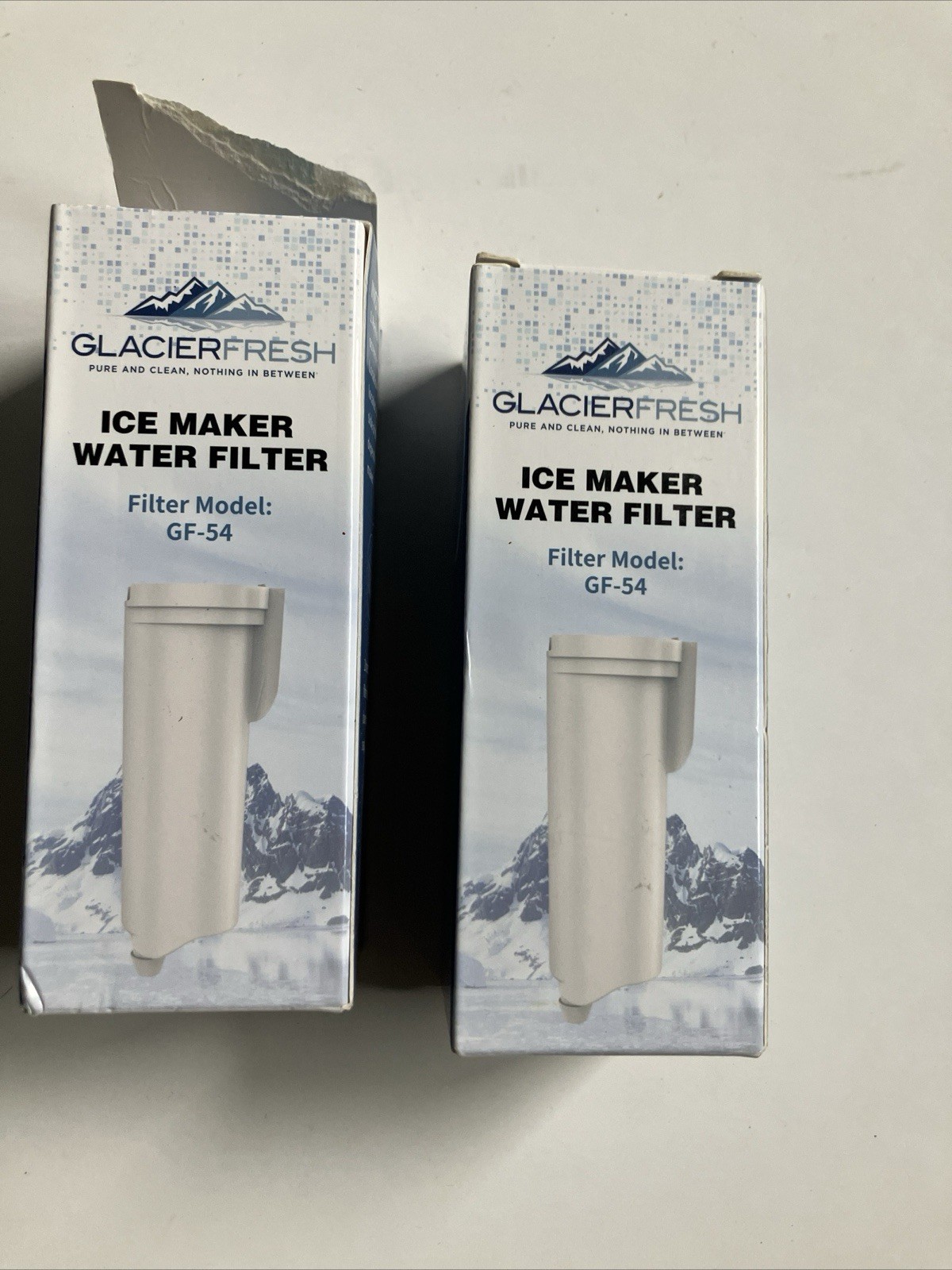 GLACIER FRESH For GF- 54 Ice Maker Water Filter 2 Pack Replacement