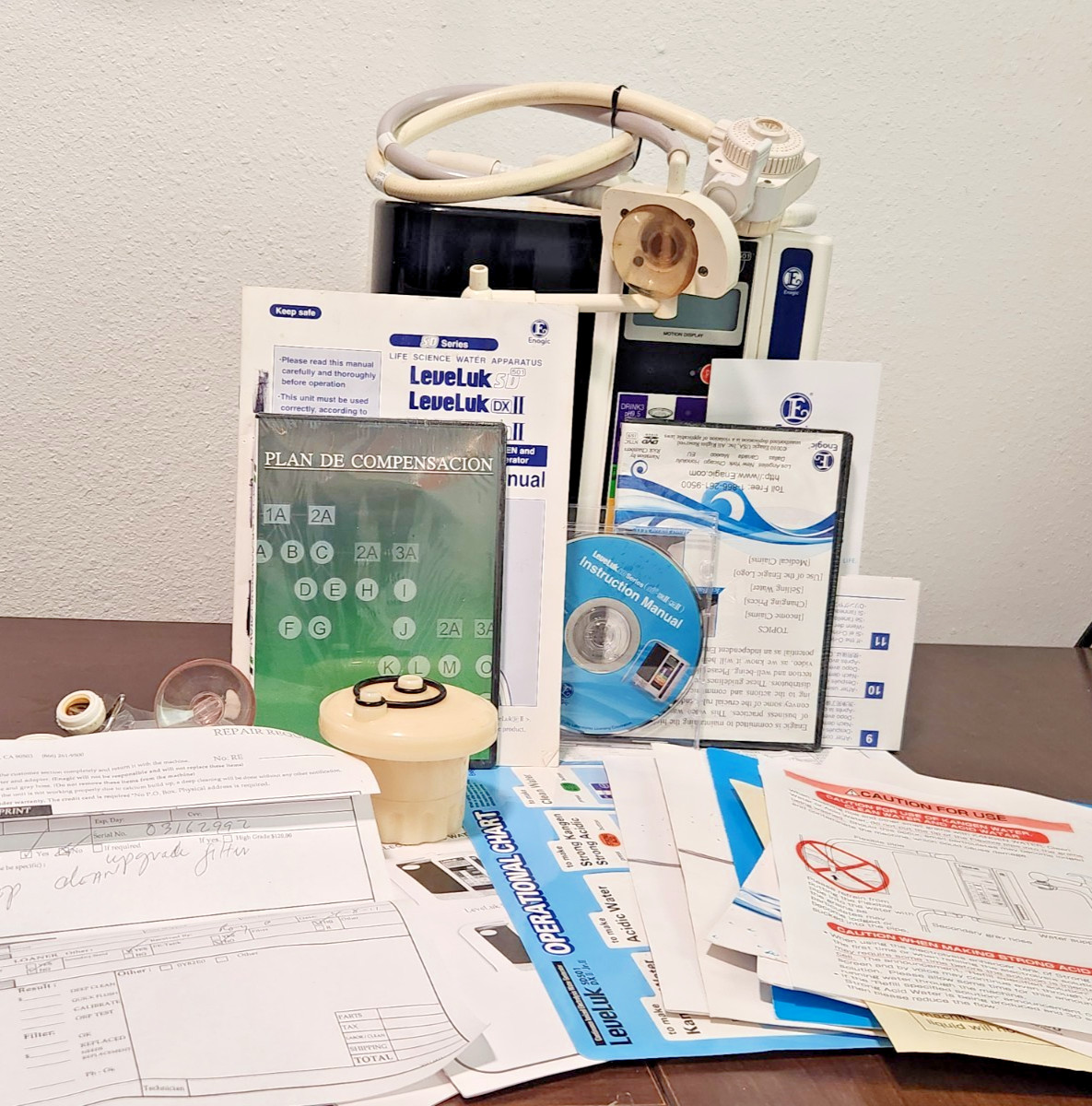 Enagic Leveluk SD501 Kangen Alkaline Water Ionizer Machine One Owner READ